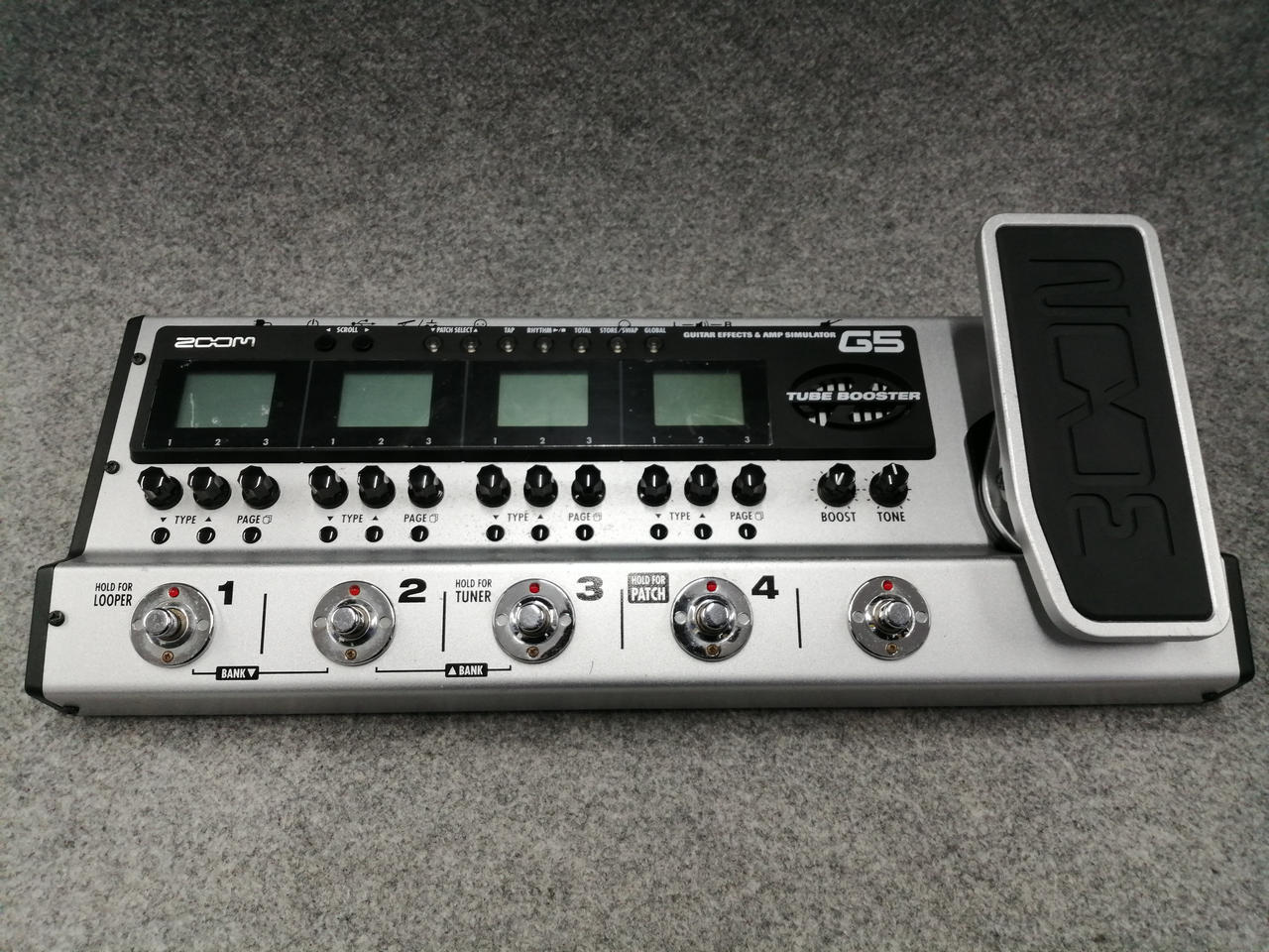 ギター Zoom G5 Amazon.com: Zoom G5 Guitar Effects and Amp Simulator with Z