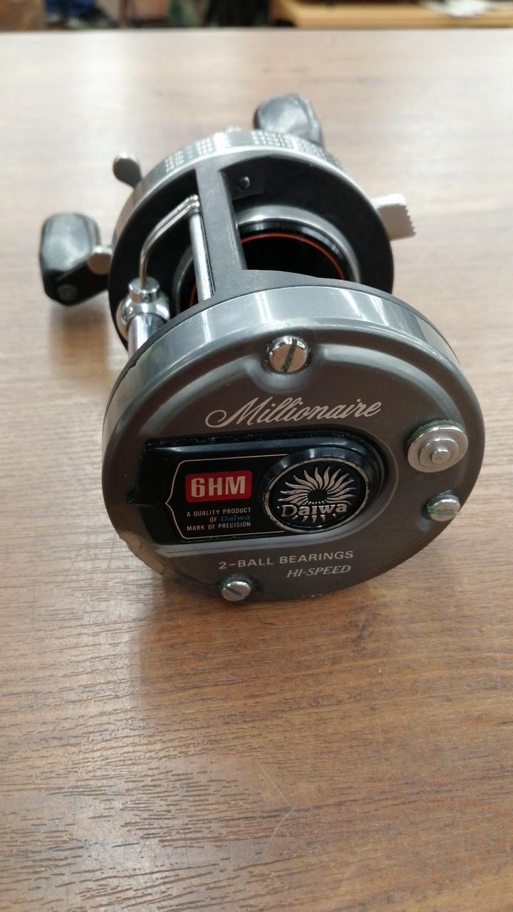 【希少】DAIWA MILLIONAIRE 6HM DAIWA MILLIONAIRE 6HM Baitcasting Reel Classic Fishing Gear