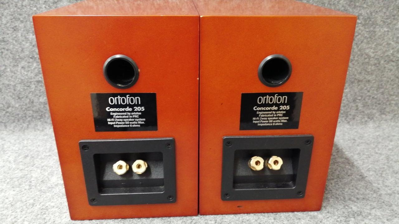 Ortofon Concorde 205 ブックシェルフスピーカー ペア