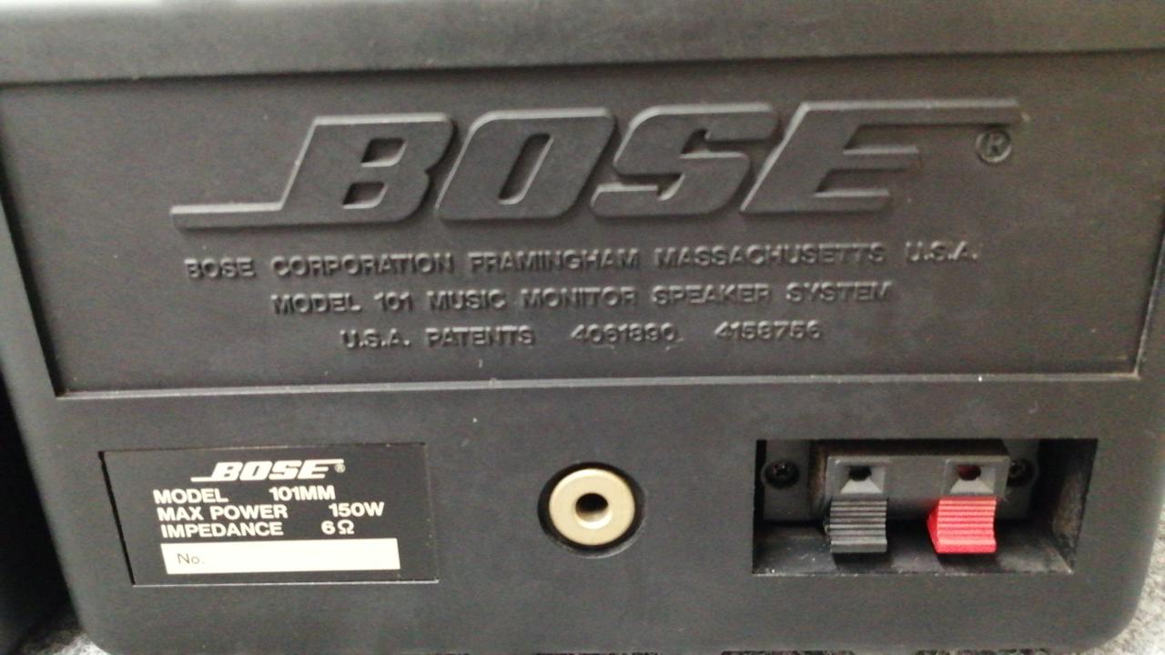 bose 101MM　不具合無し BOSE 101mmの全解体とパーツ紹介！ - YouTube