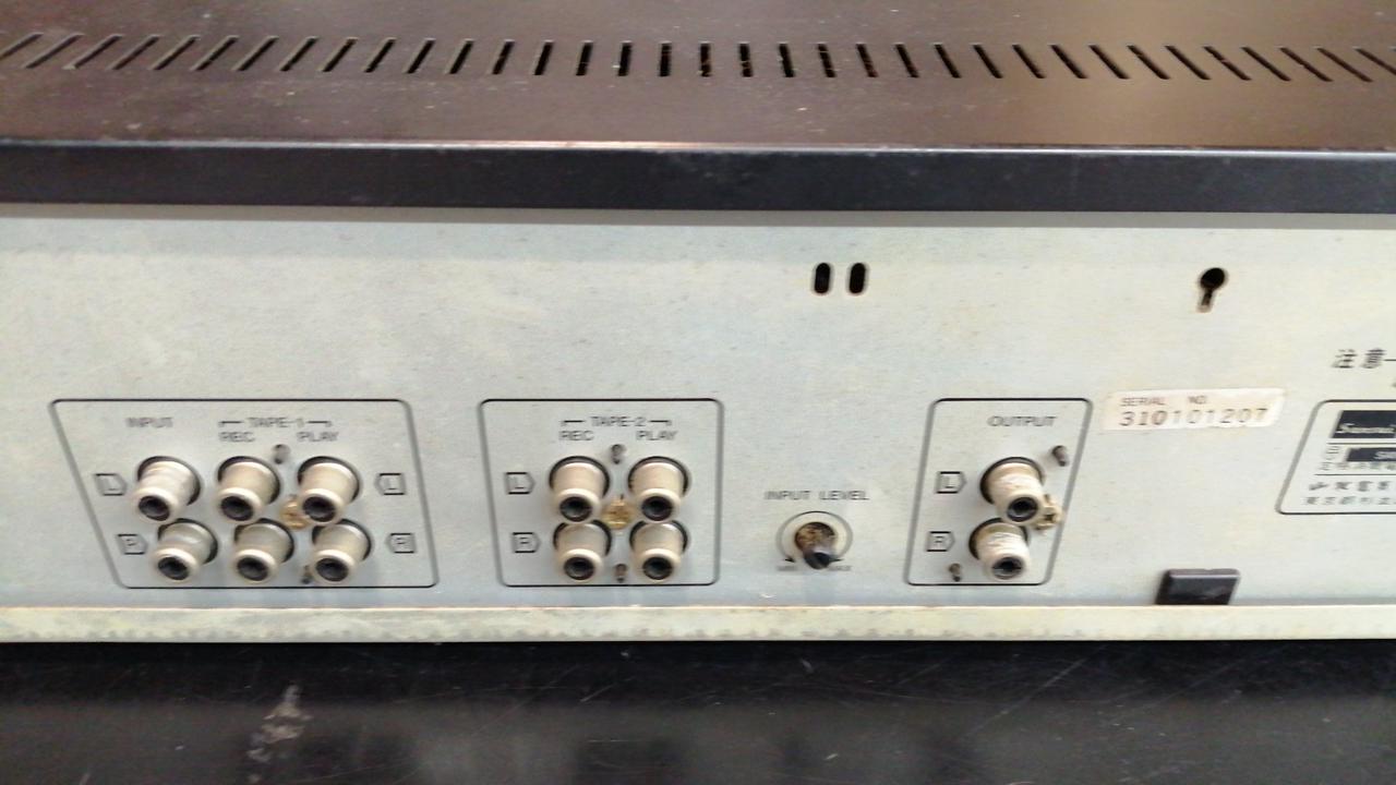 グラフィックイコライザー 1981年 日本製ビンテージ グラフィックイコライザー 1981年 日本製ビンテージ