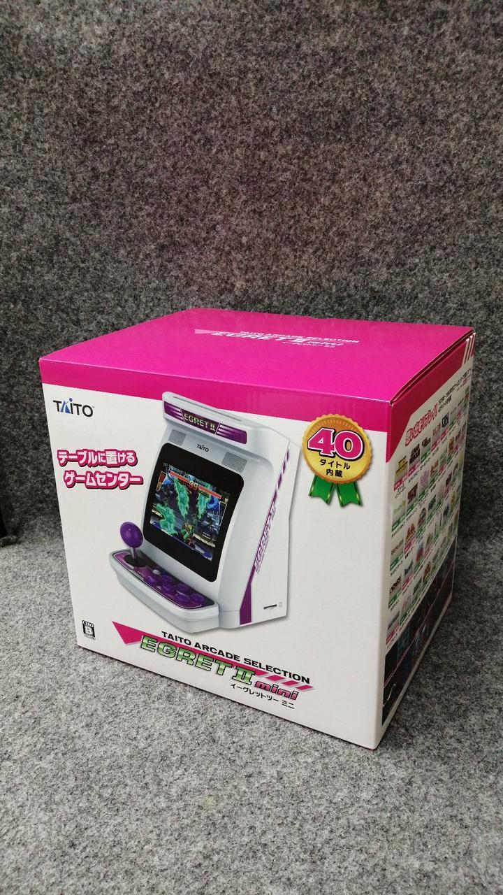 TAITO EGRET II テーブル型アーケードゲーム テーブルに置けるゲームセンター『イーグレットツー ミニ』発売半年