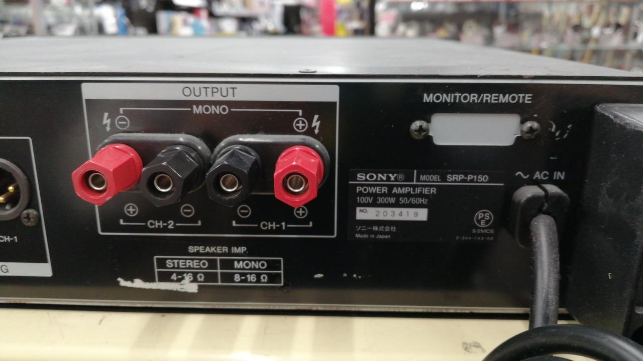 SONY|パワーアンプ|【ハードオフ公式通販】オフモール|1010060000124657