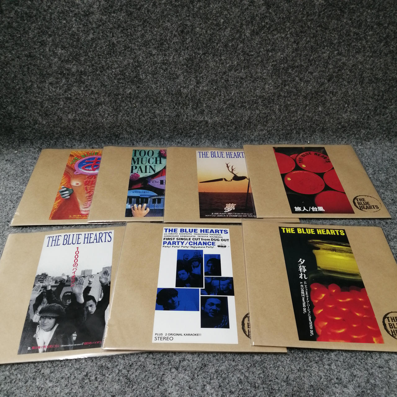 THE BLUE HEARTS|SINGLE RECORD BOX SET|HARDOFFオフモール（オフモ