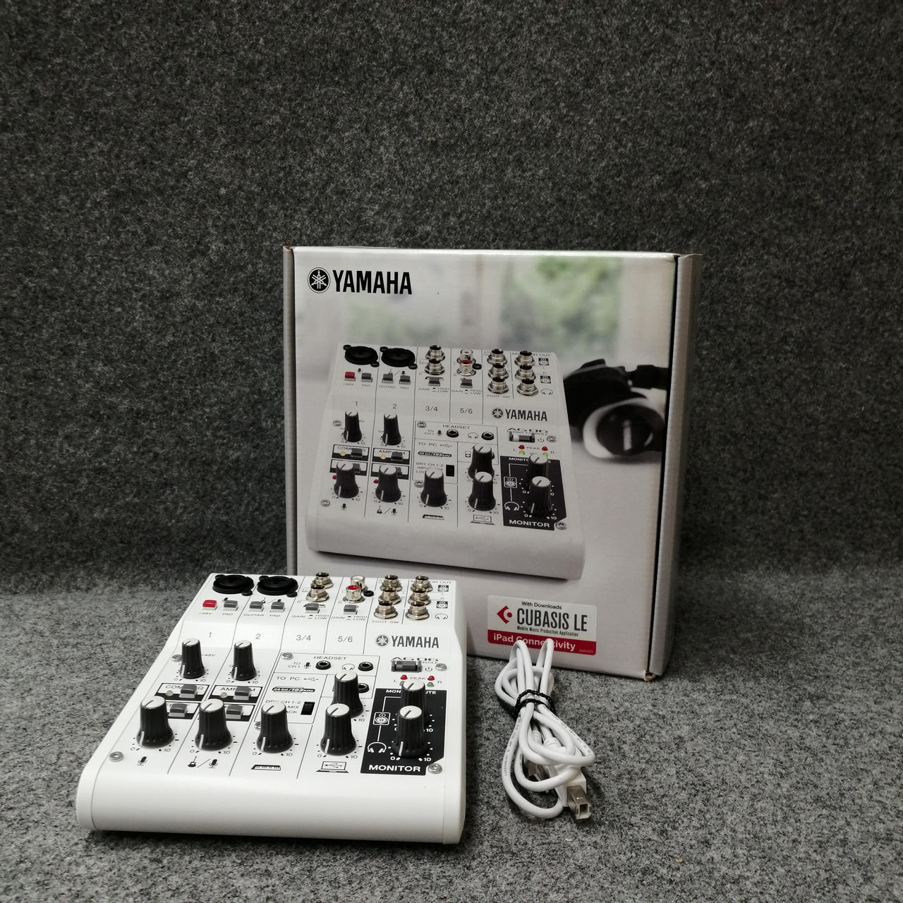【けんや】YAMAHA AG06 mk2 ミキサーセット(バラ売り有 YAMAHA AG06 MK2 White（ホワイト） 配信用ミキサー ミキシング
