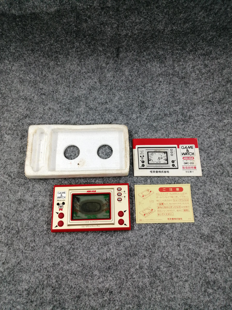 NINTENDO / 任天堂|【ジャンク】ゲームウォッチ「ミッキーマウス