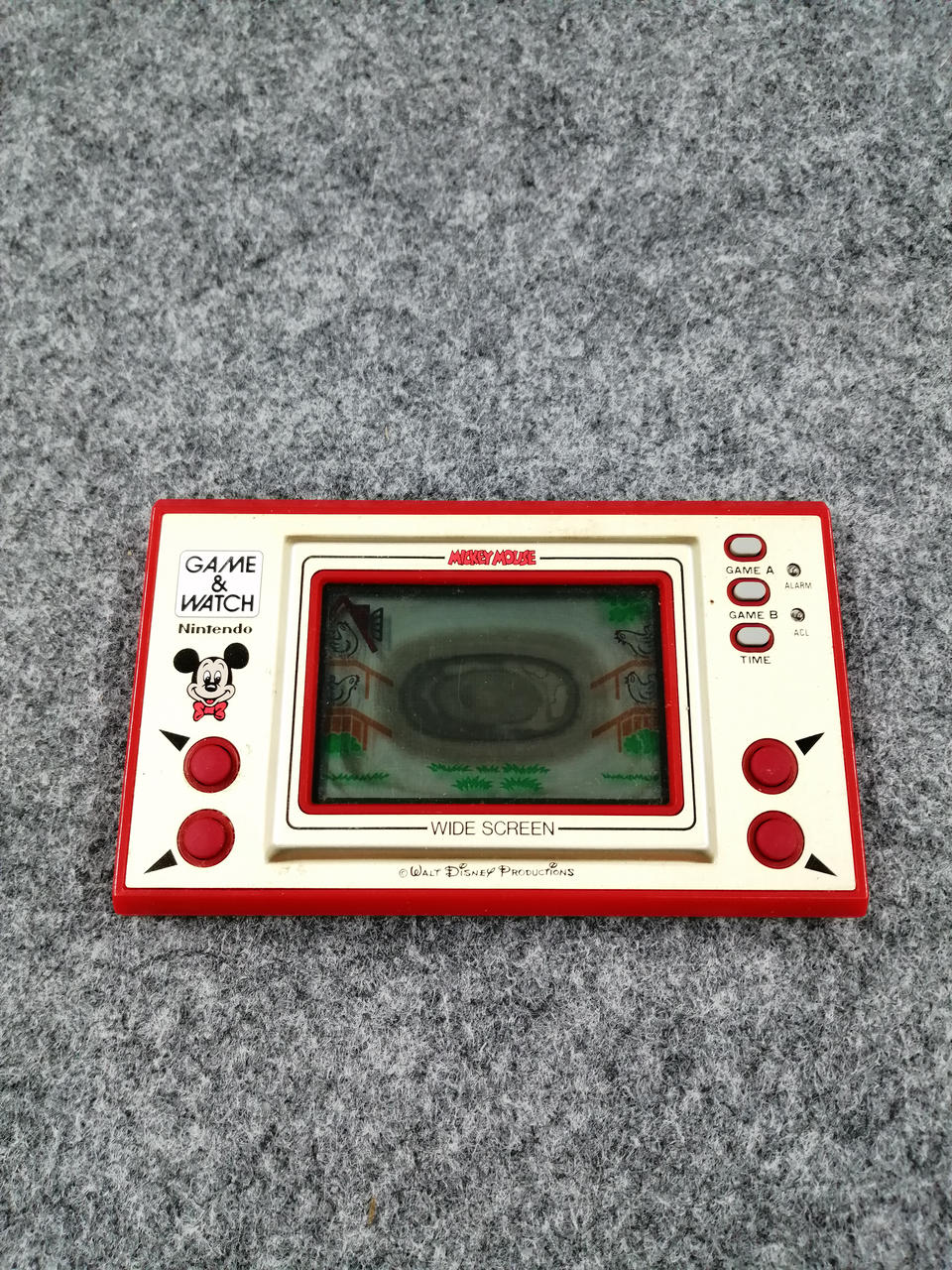 【動作確認済み★1980年】◼️ゲームウォッチ◼️ミッキーマウス◼️任天堂◼️ ジャンク】ゲームウォッチ ミッキー・マウス 任天堂 ニンテンドー