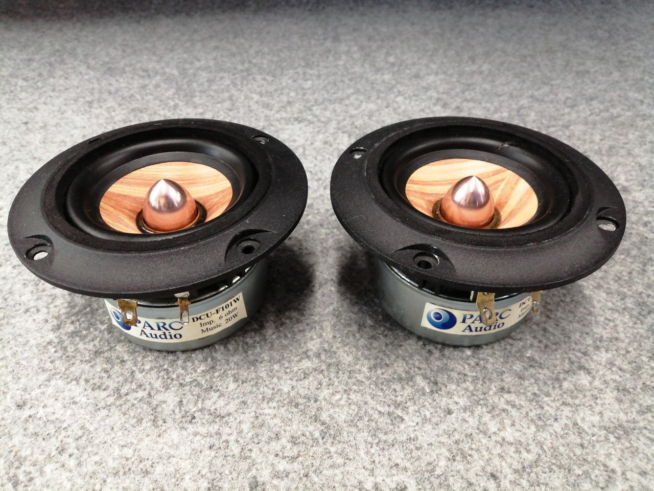 Parc audioのwoodコーンフルレンジバスレフスピーカー LR1ペア Parc audioのwoodコーンフルレンジバスレフスピーカー LR1ペア