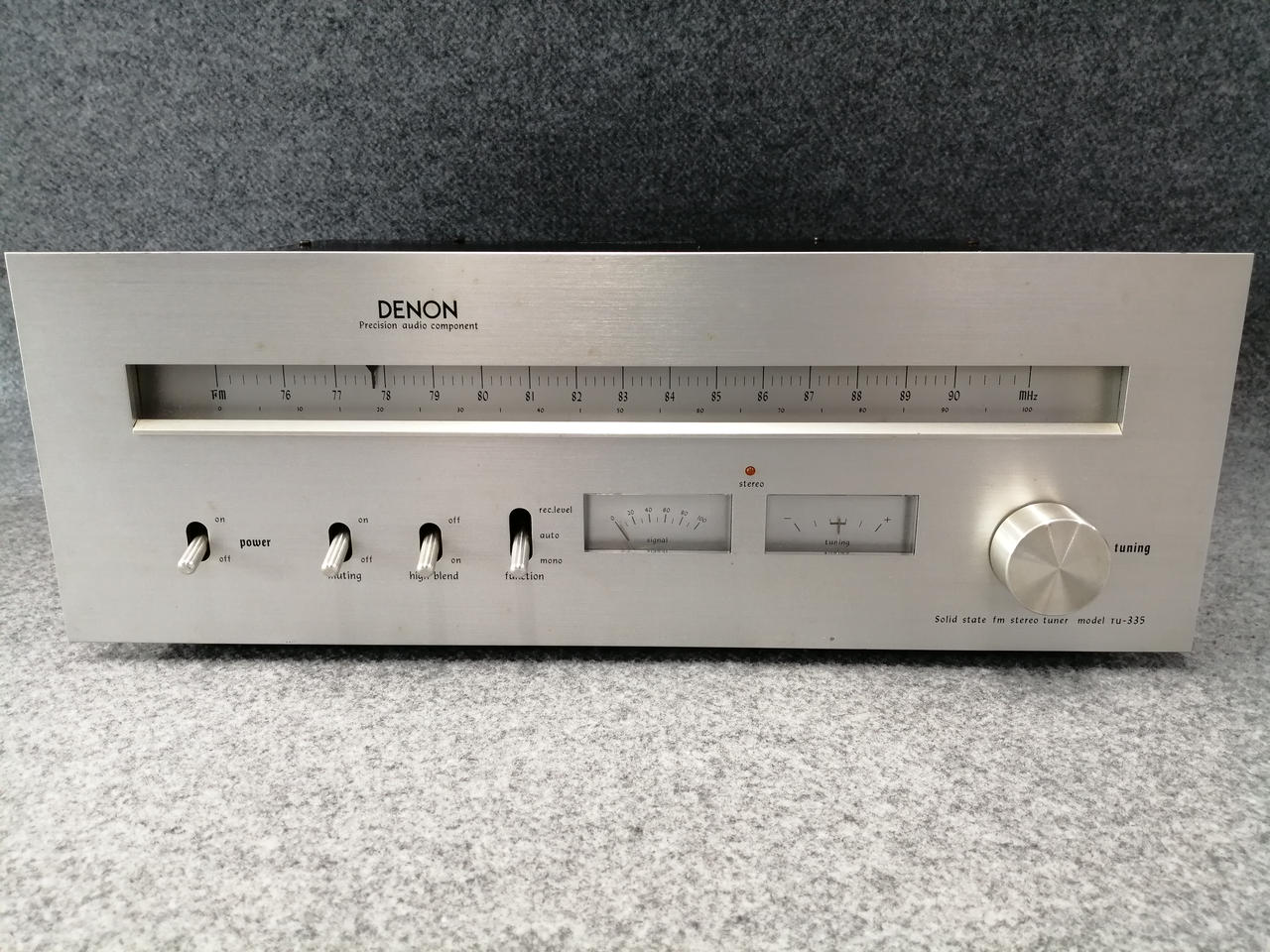 中古】 DENON デノン UTUK-77S AM FMチューナー