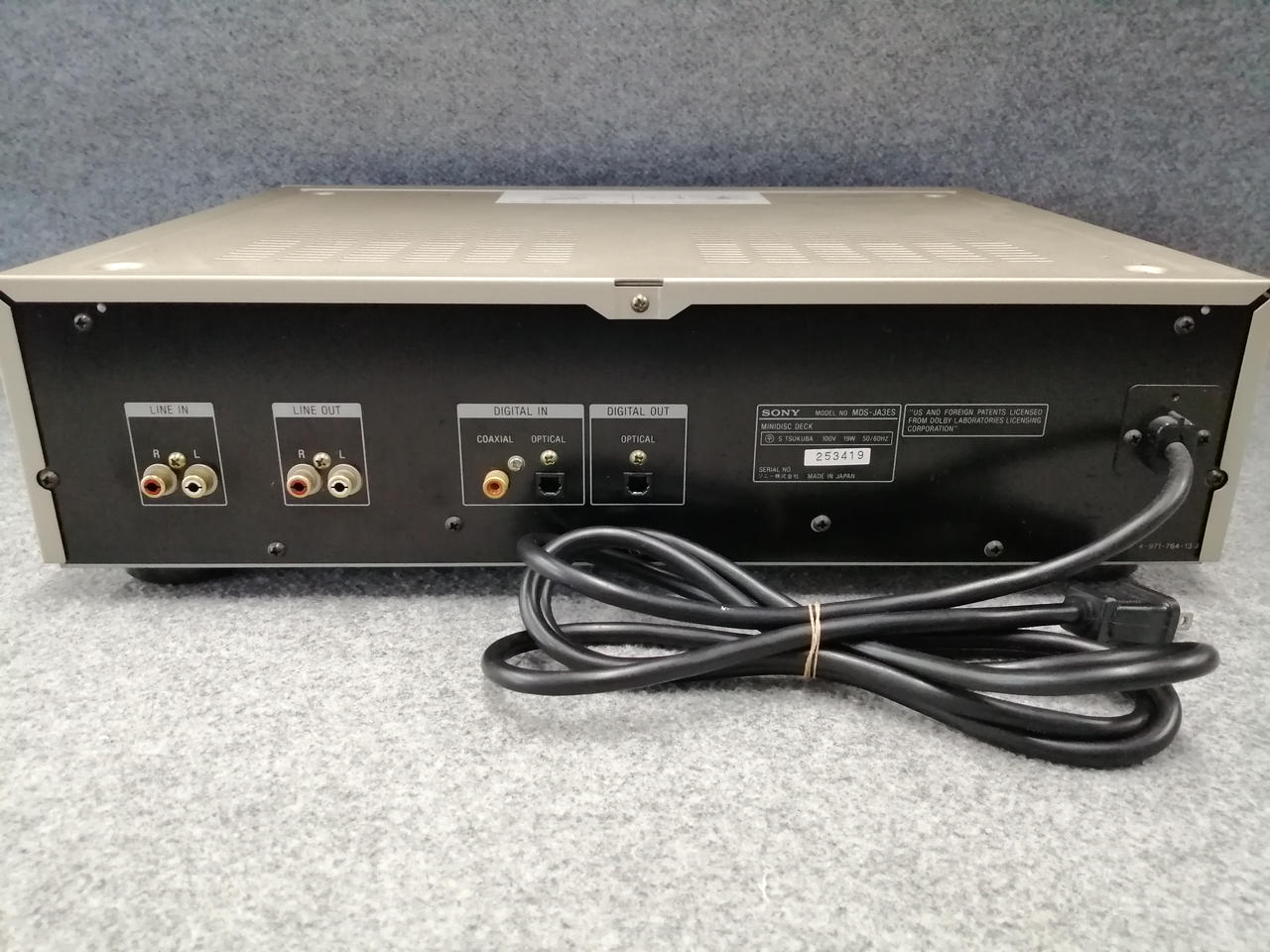 sony MDS-JA3ES ミニディスクデッキ在庫2024 Amazon | MDデッキMDS-JA3ES | ソニー(SONY) | ディスク