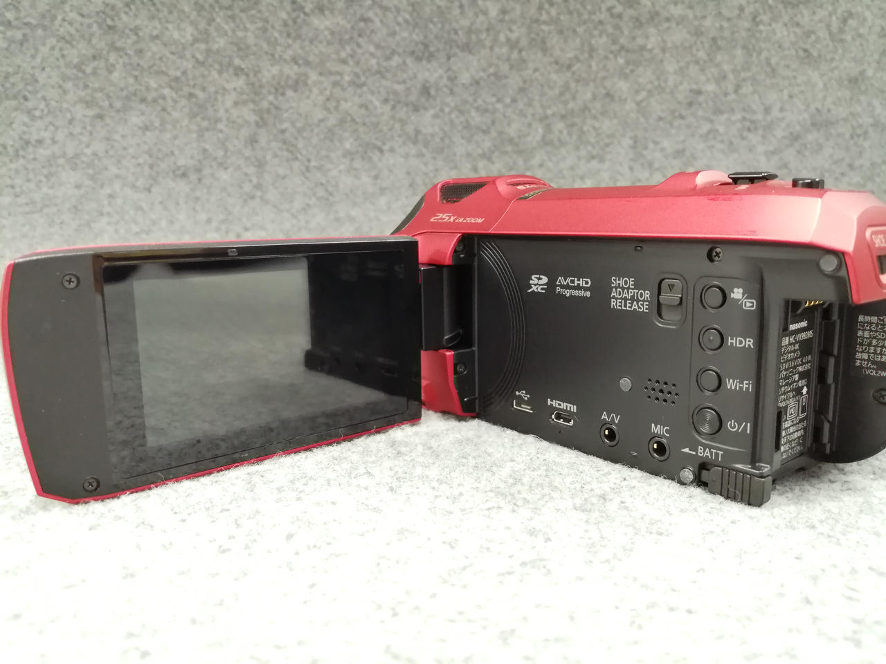 【未使用・美品】Panasonic AVCHD 90倍ズーム ビデオカメラ本体 未使用・美品】Panasonic AVCHD 90倍ズーム ビデオカメラ本体 未