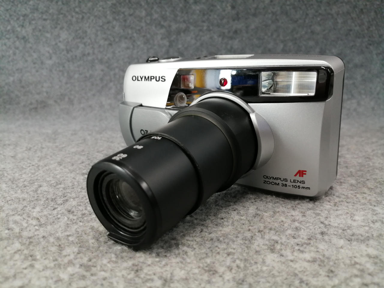 美品　OLYMPUS AF コンパクトフィルムカメラ ブラック電池付き オリンパス OLYMPUS AF-1 QUARTZDATE コンパクトカメラ : 和やか