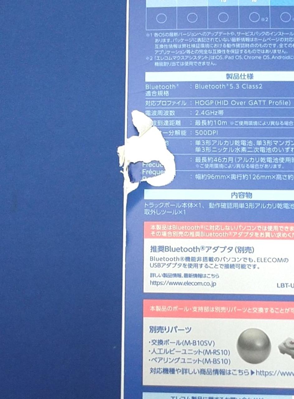 一部破れがあります