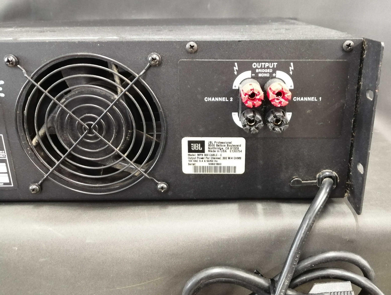 JBL MPX300 POWER Amplifier 827.57 PicClick CA