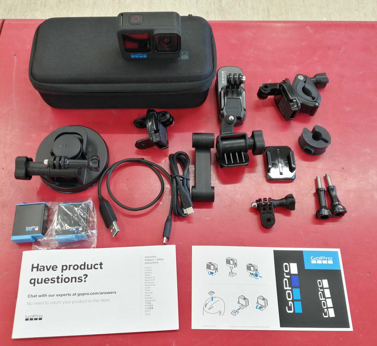 GoPro Hero6 black 録音装備セット 保証書あり