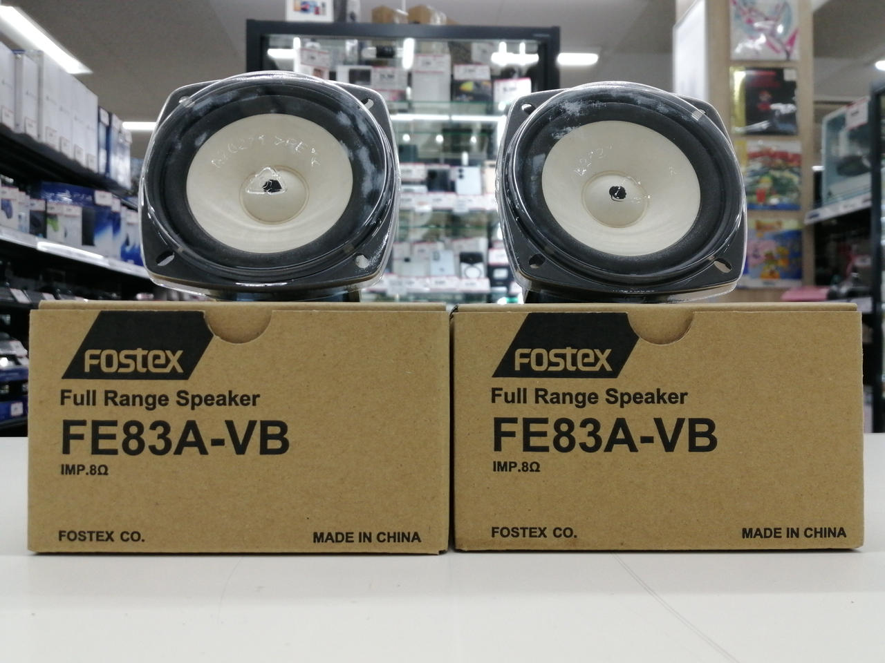 フォステクス(FOSTEX)|フルレンジスピーカーユニット(ペア)|【ハード 