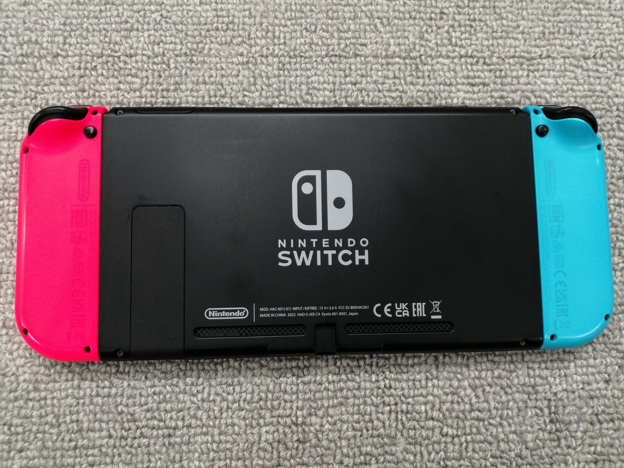 ジャンク　Nintendo Switch ニンテンドースイッチ 　hac-001 ジャンク Nintendo Switch初代旧型 HAC-001 グレー - メルカリ