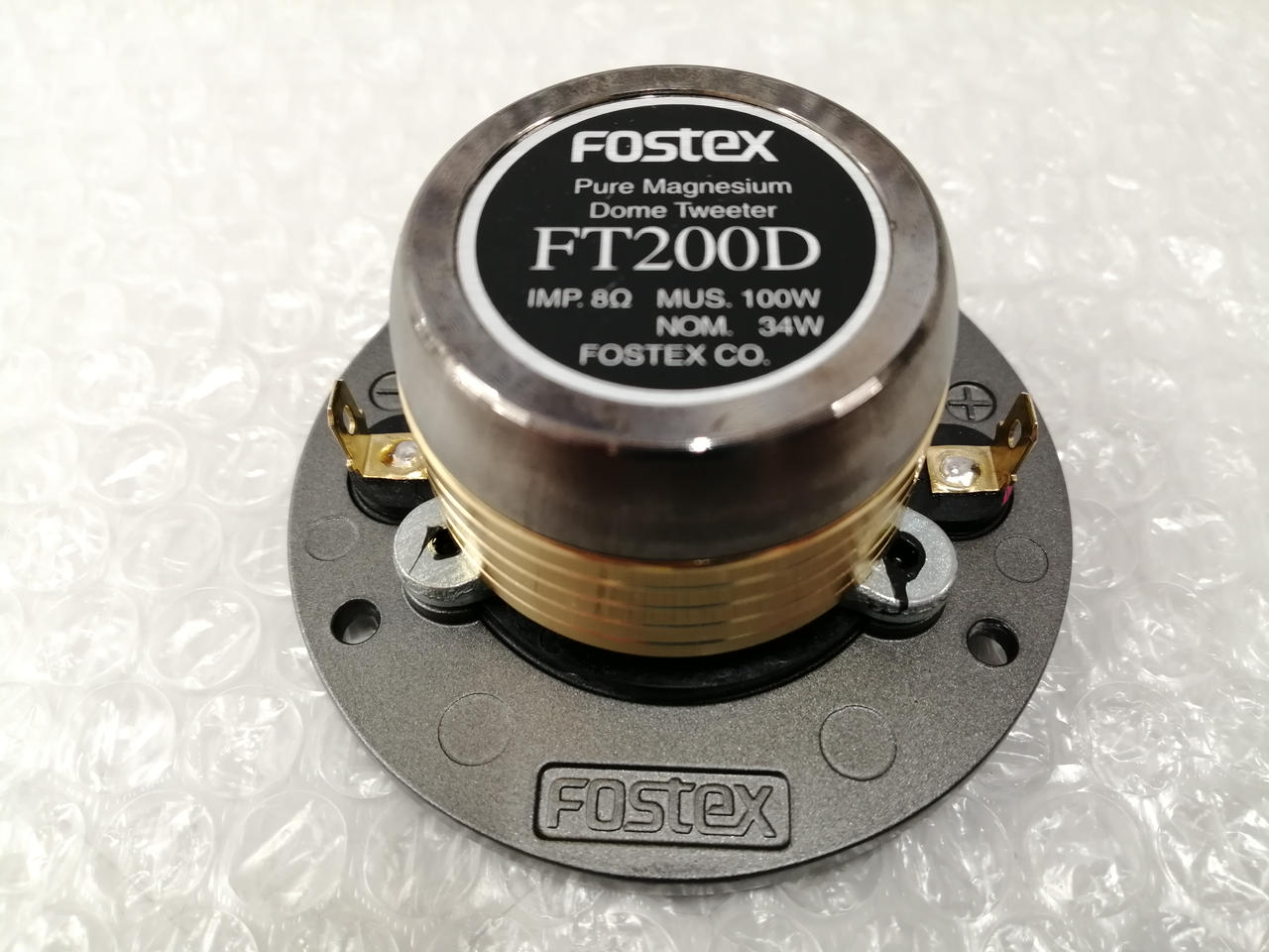 FOSTEX FT200D ツイーター新品２個セット お値下げ.。.:*・゜ FOSTEX FT200D（2個セット）