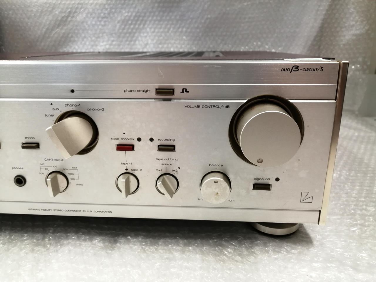 LUXMAN Ｌ-501s アンプ　ジャンク品 LUXMAN L-501sの仕様 ラックスマン