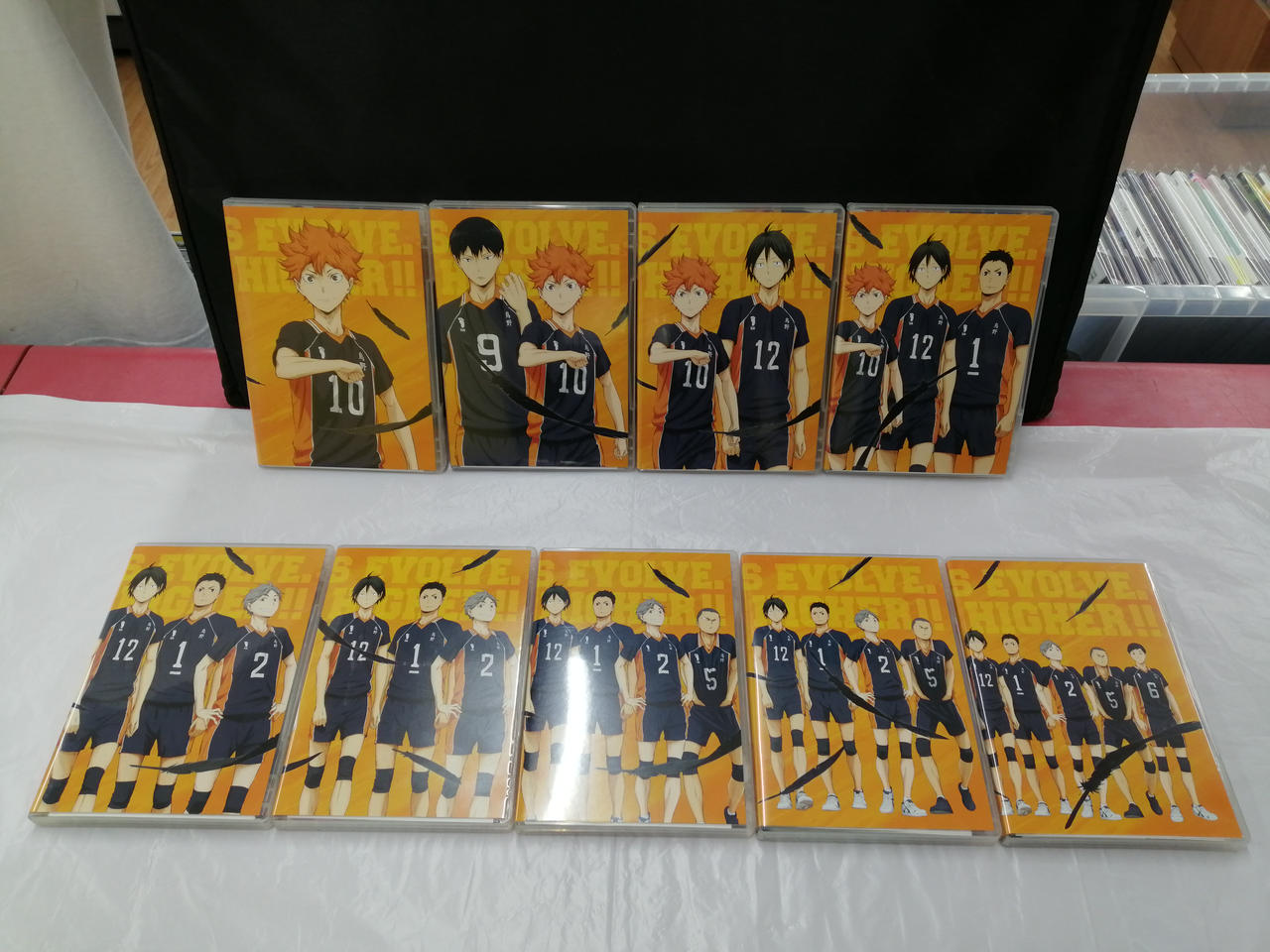 ハイキュー!!　セカンドシーズン 1-9巻セット Amazon.co.jp: ハイキュー!!セカンドシーズン (初回生産限定版