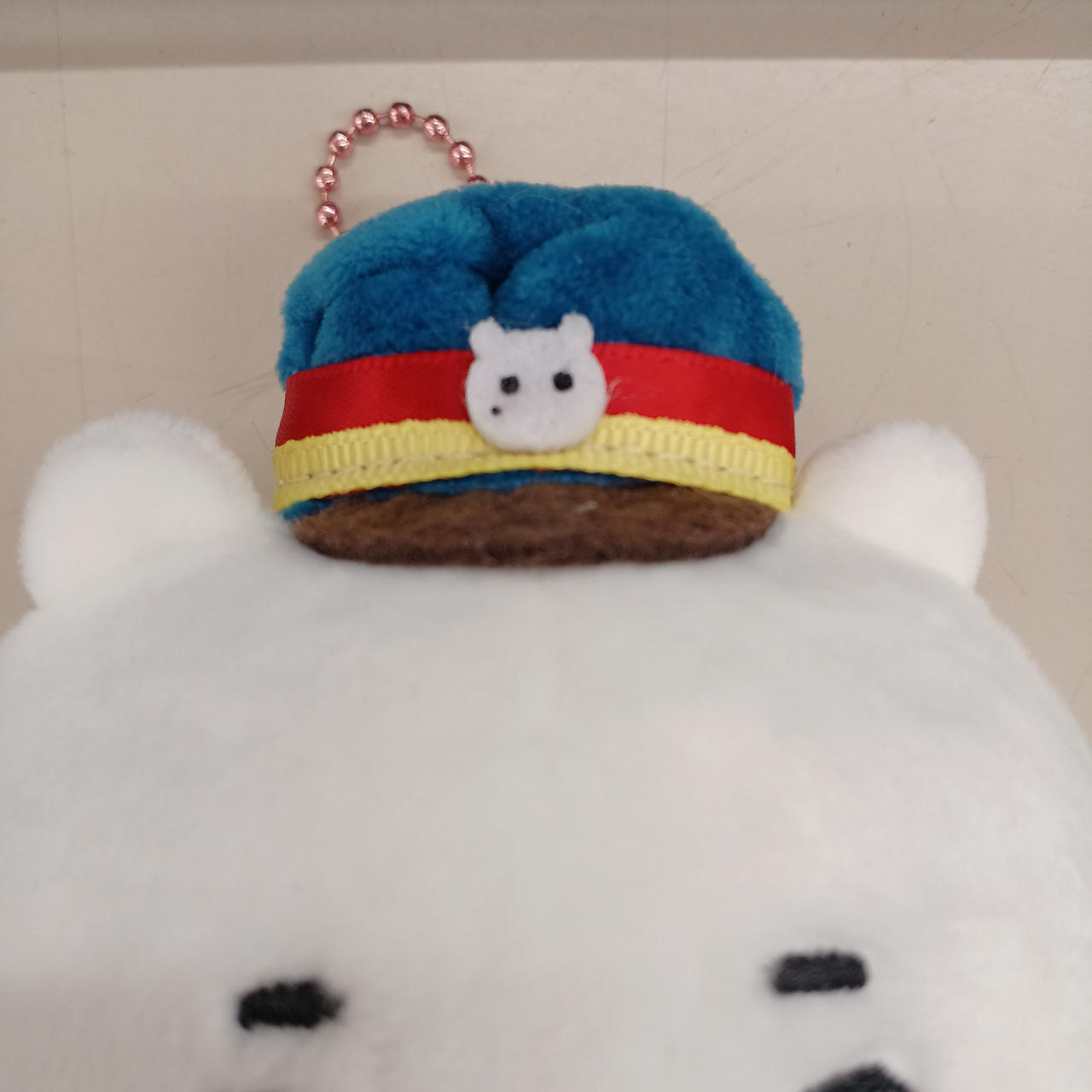 帽子の顔にミスプリントあり