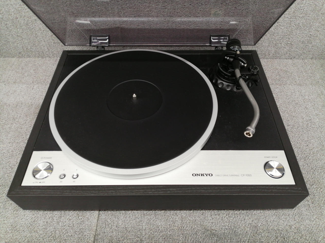 ONKYO オンキヨー/レコードプレーヤー/CP-1050/3901JJ5640551952/Bランク/77【中古】 Amazon.co.jp: ONKYO マニュアルレコードプレーヤー CP-1050(D