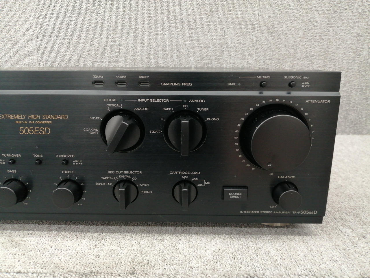 SONY TA-F505ESD デジタル入力再生対応プリメインアンプ メンテ済み SONY TA-F505ESD デジタル入力再生対応プリメインアンプ メンテ済み
