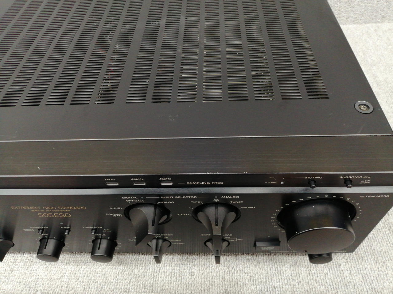 SONY TA-F505ESD デジタル入力再生対応プリメインアンプ メンテ済み SONY TA-F505ESDの仕様 ソニー