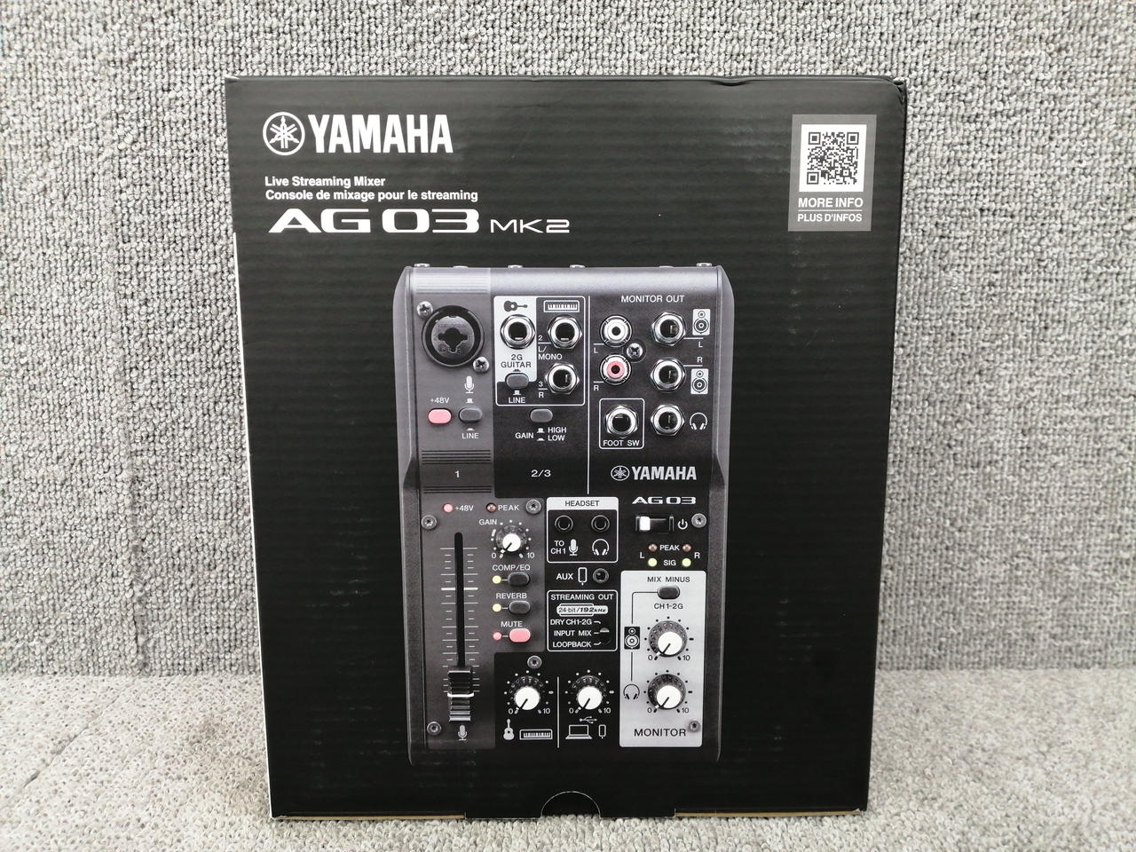 YAMAHA AG03 MK2 未開封未使用品 入荷情報】YAMAHA AG03 MK2入荷！｜島村楽器 イオンモール八幡東店