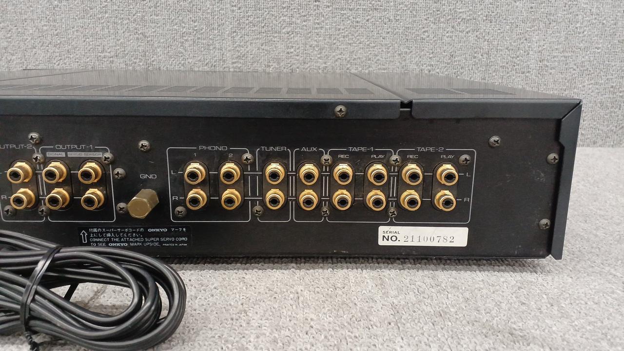 Onkyo A-805　整備済完全動作美品 ONKYO Integra A-805の仕様 オンキヨー/オンキョー