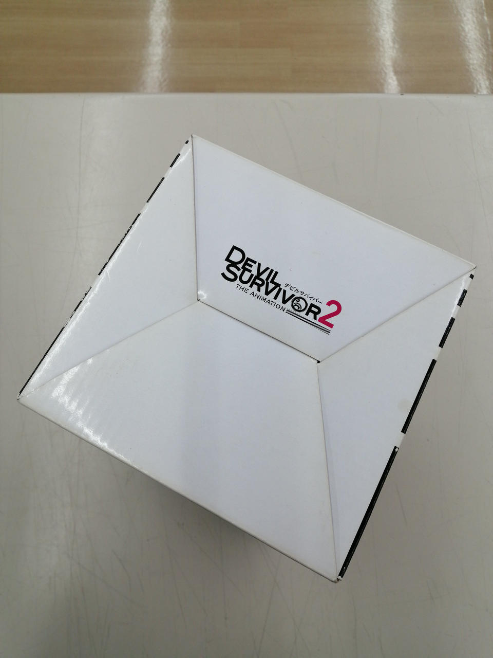 画像では分かりづらいですが、外箱変色あり