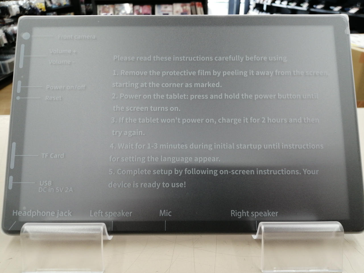 [ジャンク]Brilliance in hand タブレット 10インチ ジャンク品】BRILLIANCE IN HAND 10 1インチ タブレット