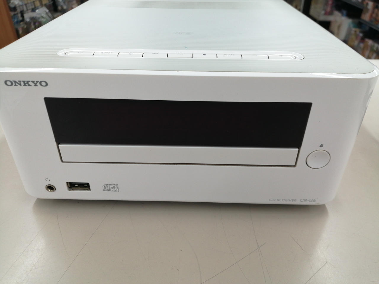 ONKYO CDレシーバー CR-U6 2016年製 Amazon.co.jp: ONKYO CDレシーバーシステム ホワイト X-U6(W