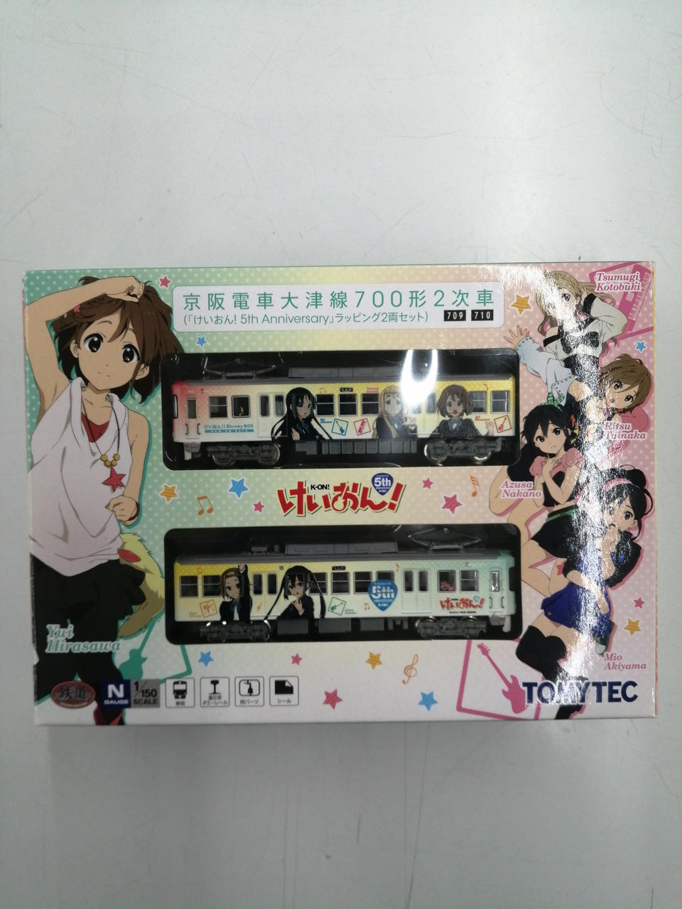 動力付きNゲージ「けいおん!5th ラッピング×2両セット」TOMYTEC TOMYTEC|Nゲージ|HARDOFFオフモール（オフモ）|1010190000062169