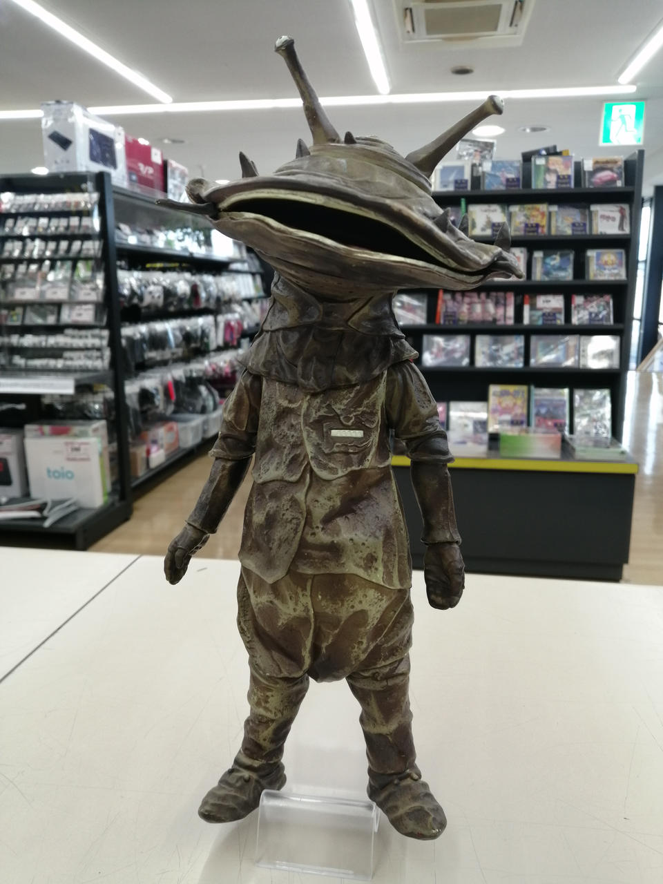 ※自立しません　※スタンドは当店備品です