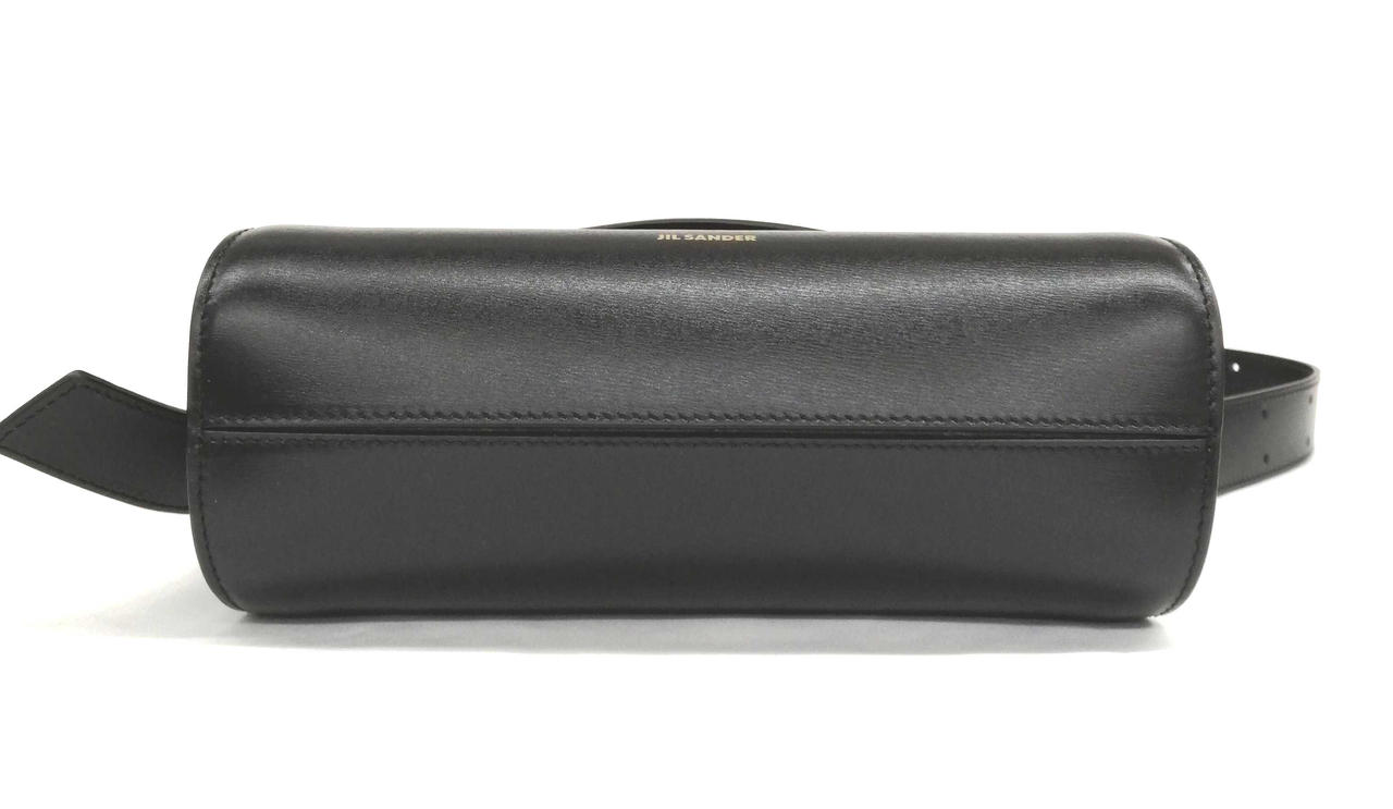 JILSANDER(ジルサンダー) ショルダーバッグ カンノーロ ミニ J08WD0008 黒 レザー JIL SANDER バッグ CANNOLO MINI カンノーロ J08WD0008 P5609 (Jil