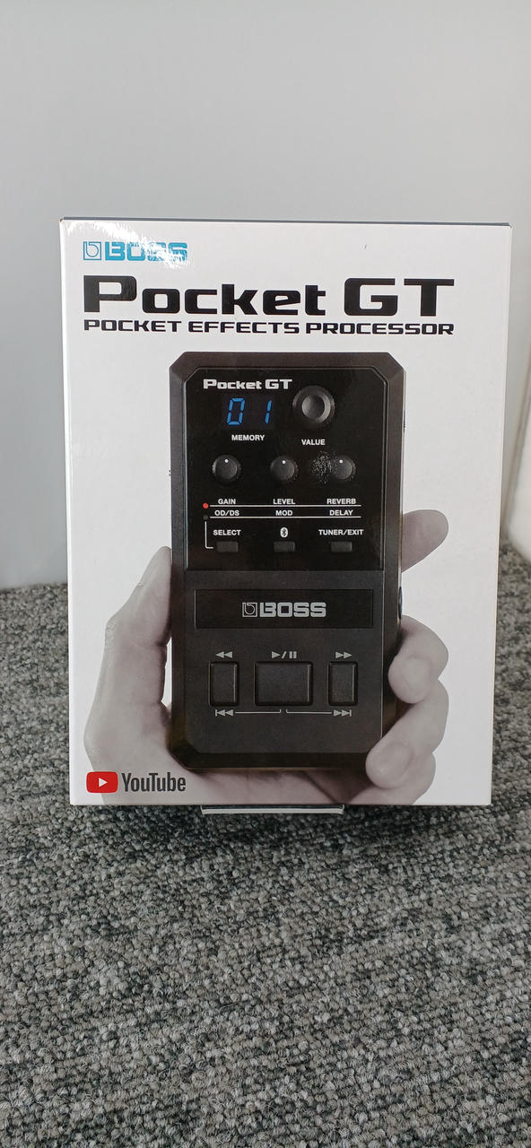 BOSS Pocket GT ボス エレキギター 充電式 マルチエフェクター箱無 BOSS - Pocket GT | GUITAR EFFECTS PROCESSOR