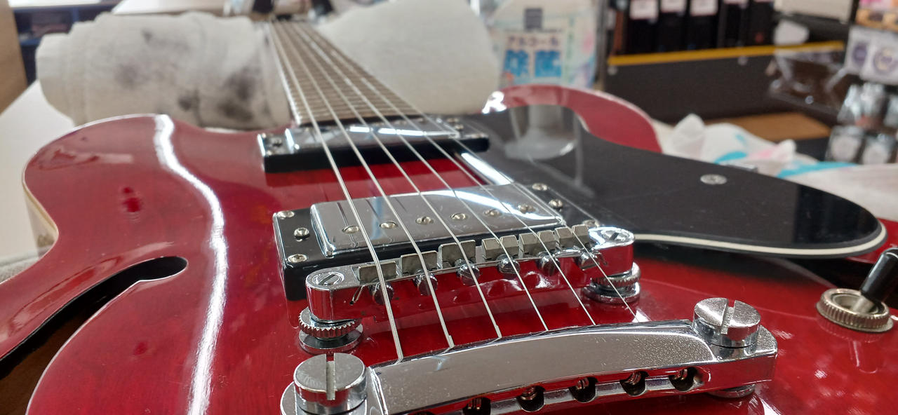 【送料込】美品　エピフォン　整備済み新品弦 エピフォン(EPIPHONE)|セミアコ|HARDOFFオフモール（オフモ