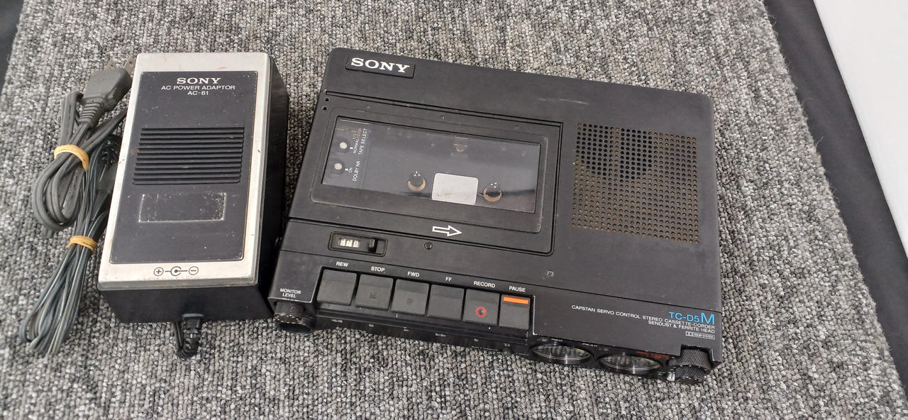 SONY 高音質ポータブルカセットレコーダー　TC-D5　　残念ながらジャンク品 2025年最新】sony tc-d5の人気アイテム - メルカリ