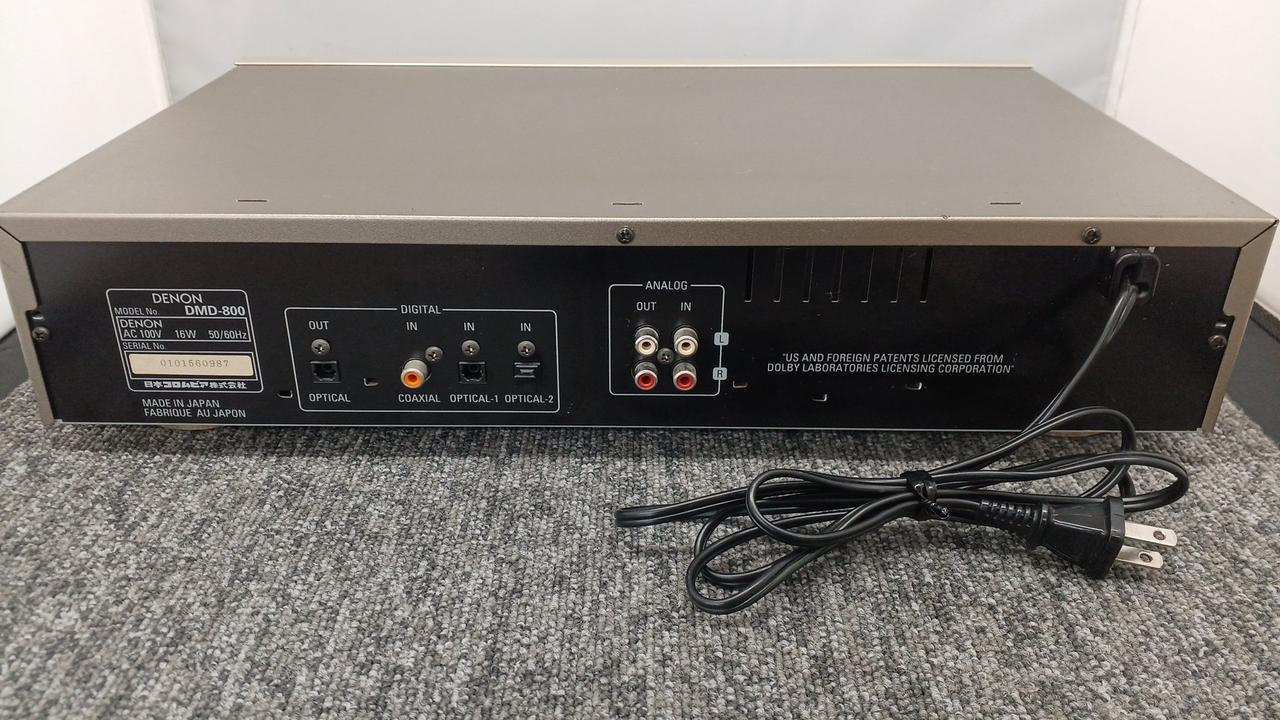 DENON DMD-F100 MDデッキ Amazon.co.jp: DENON デノン D-F100 DMD-F100 MDレコーダー