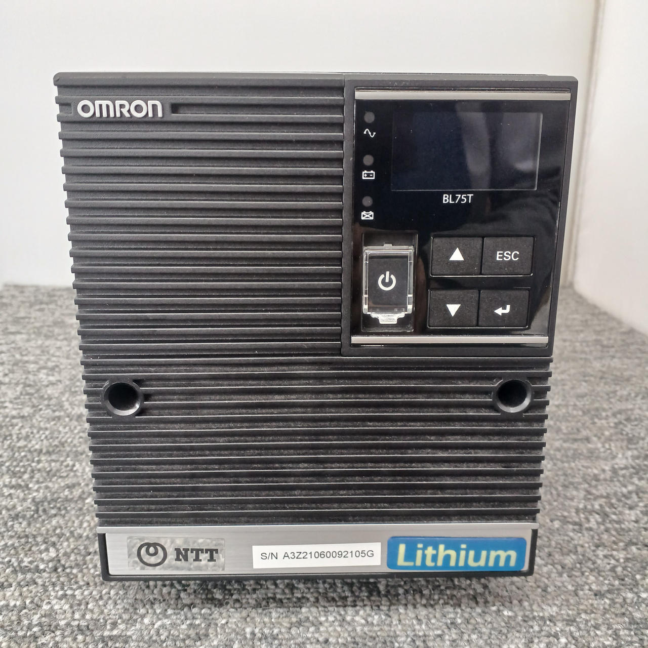 無停電電源装置 オムロン 動作未確認 オムロン UPS 無停電電源装置 