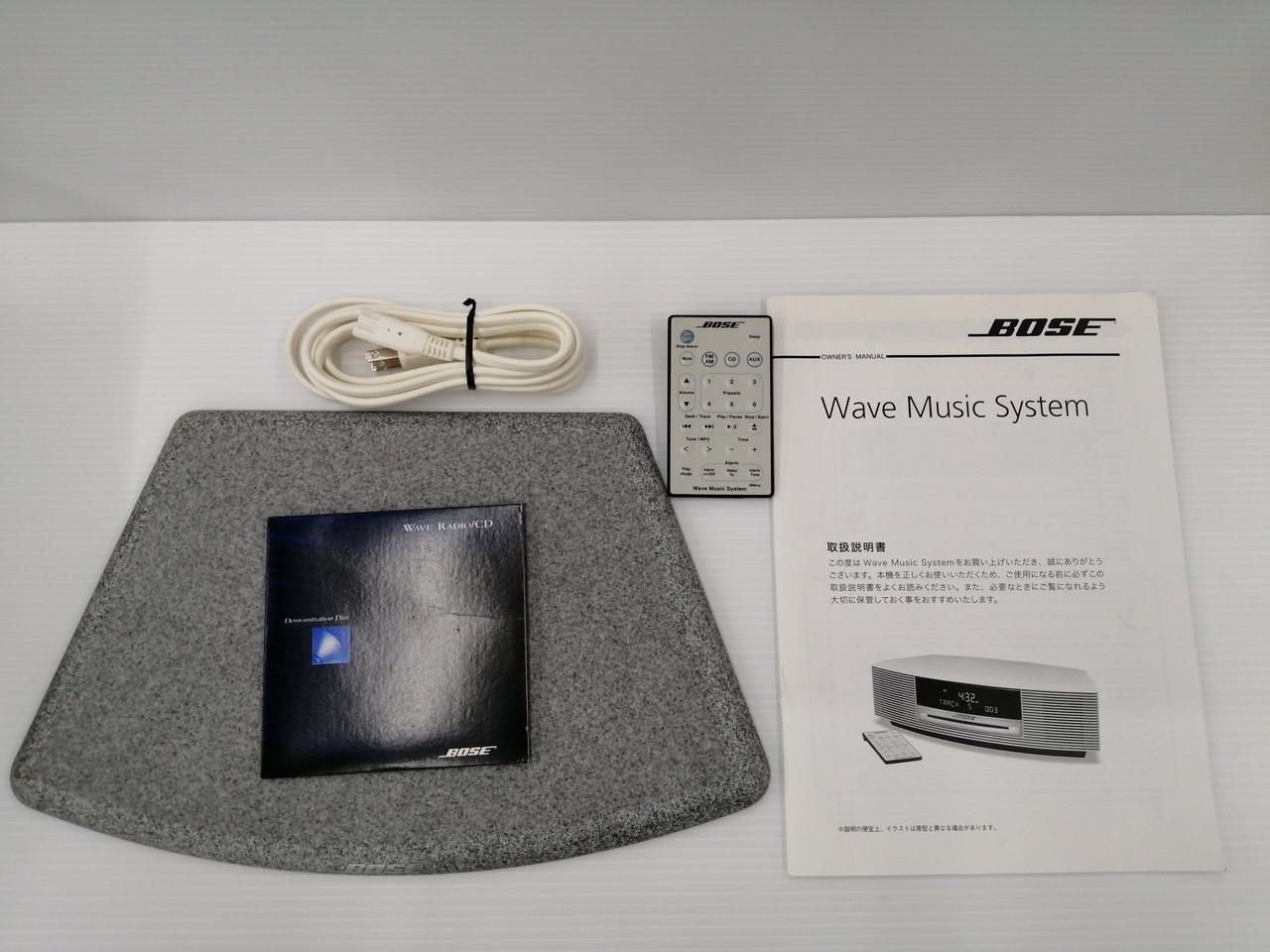 ラジオ・コンポ bose CDプレーヤーとAM／FMラジオ - サポート