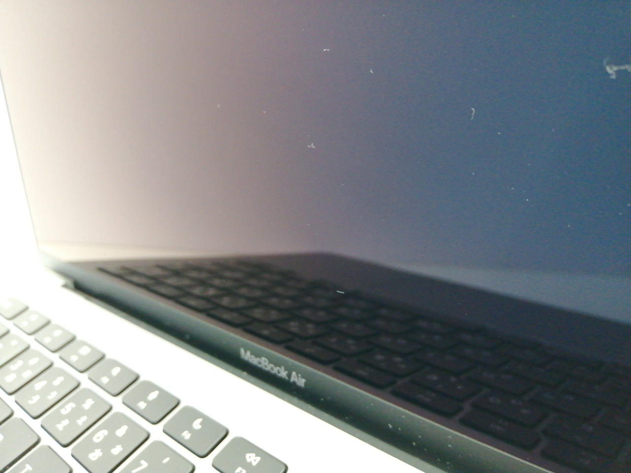 写真中央付近、5mm程のキズあり