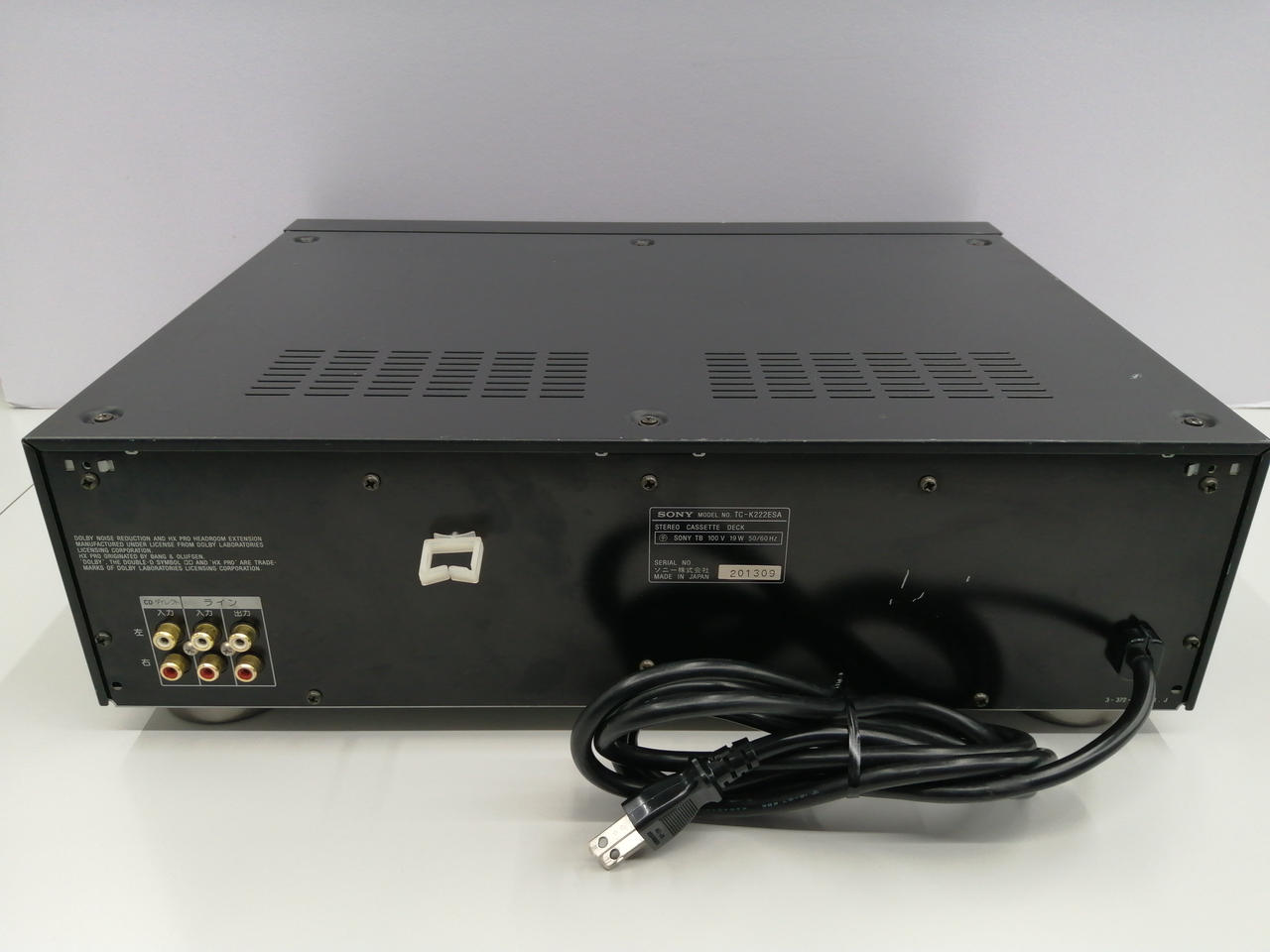 SONY|カセットデッキ|【ハードオフ公式通販】オフモール|1010220000062285