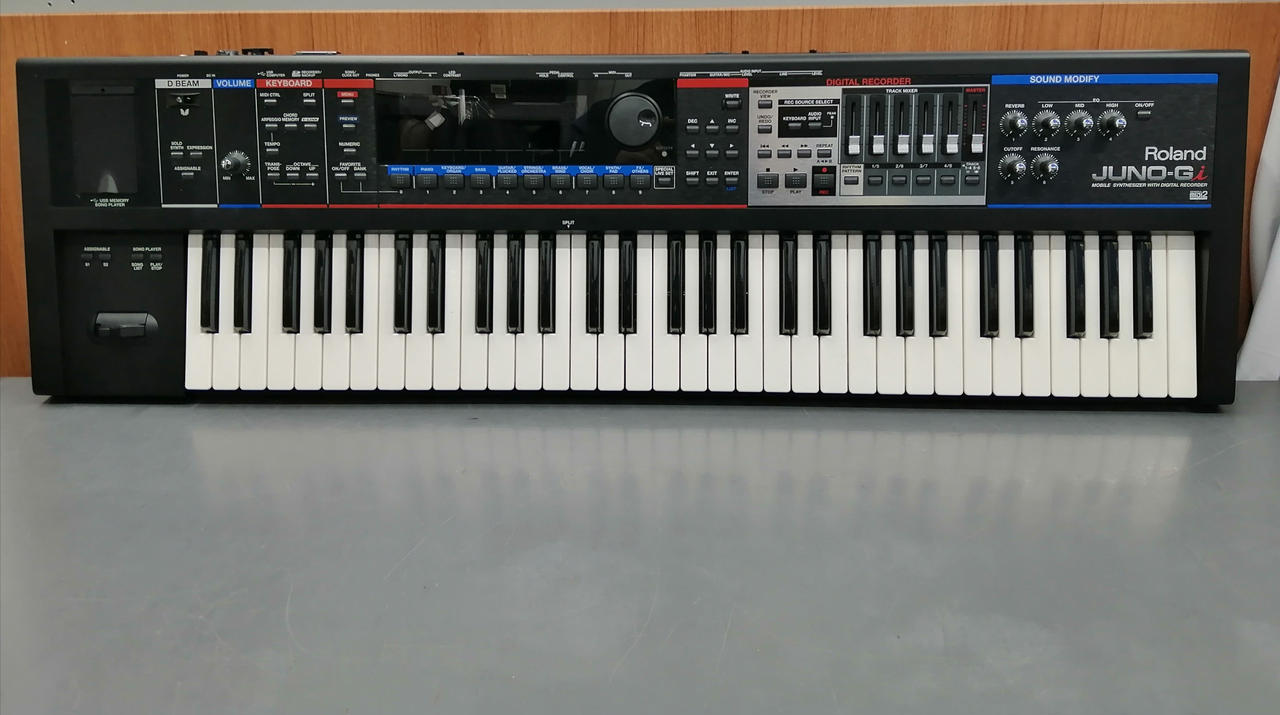 Roland JUNO-G シンセサイザー ローランド 新品アダプター付属 Roland JUNO-G シンセサイザー ローランド 新品アダプター付属