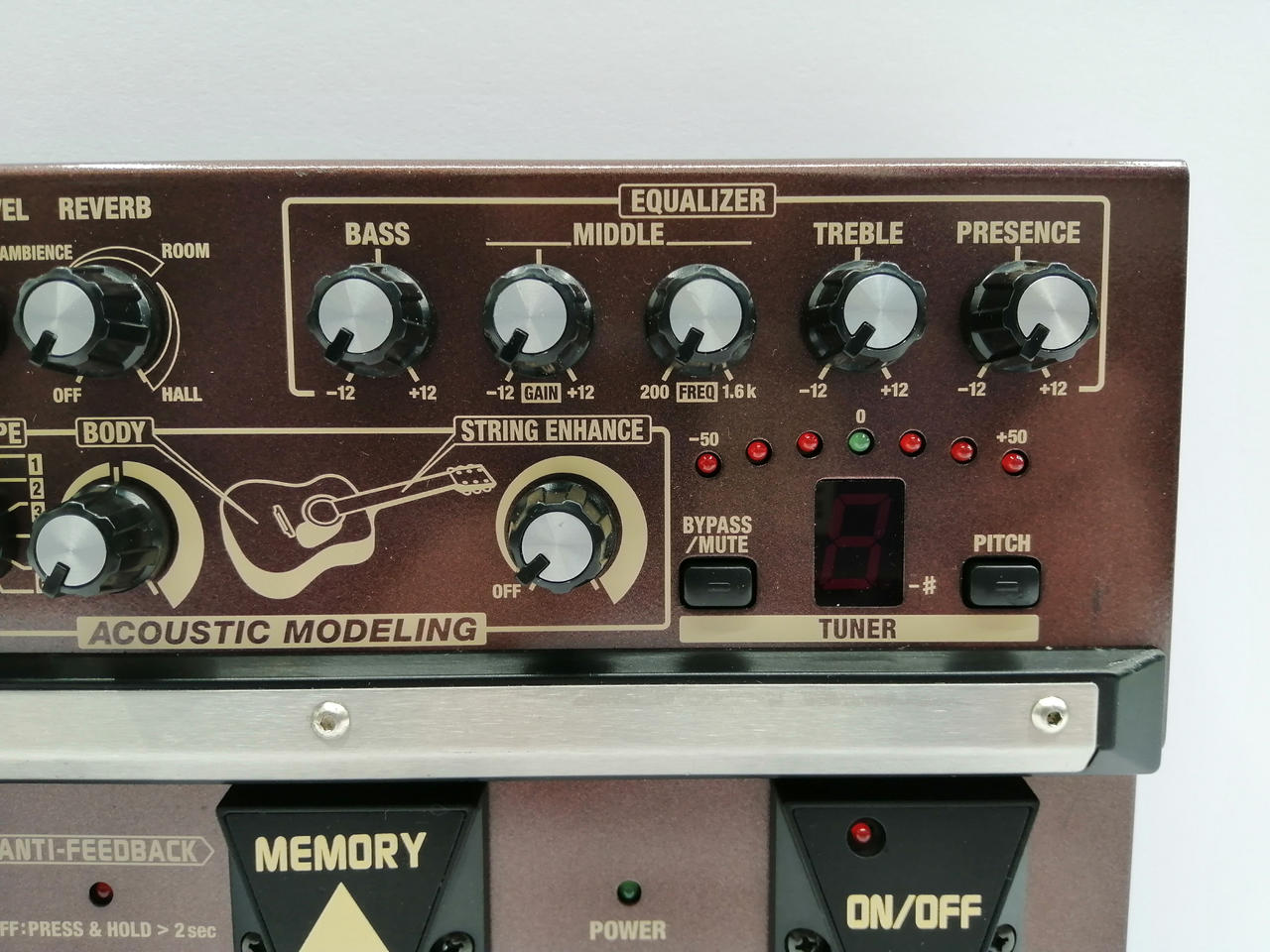 ボス(BOSS)|アコースティックギター用プリアンプ|【ハードオフ公式通販