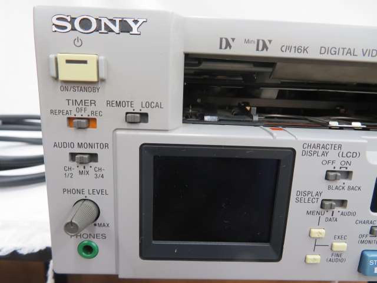 ソニー業務用DVCAM DSR-45 動作中古品の出品です。値下げしました❣