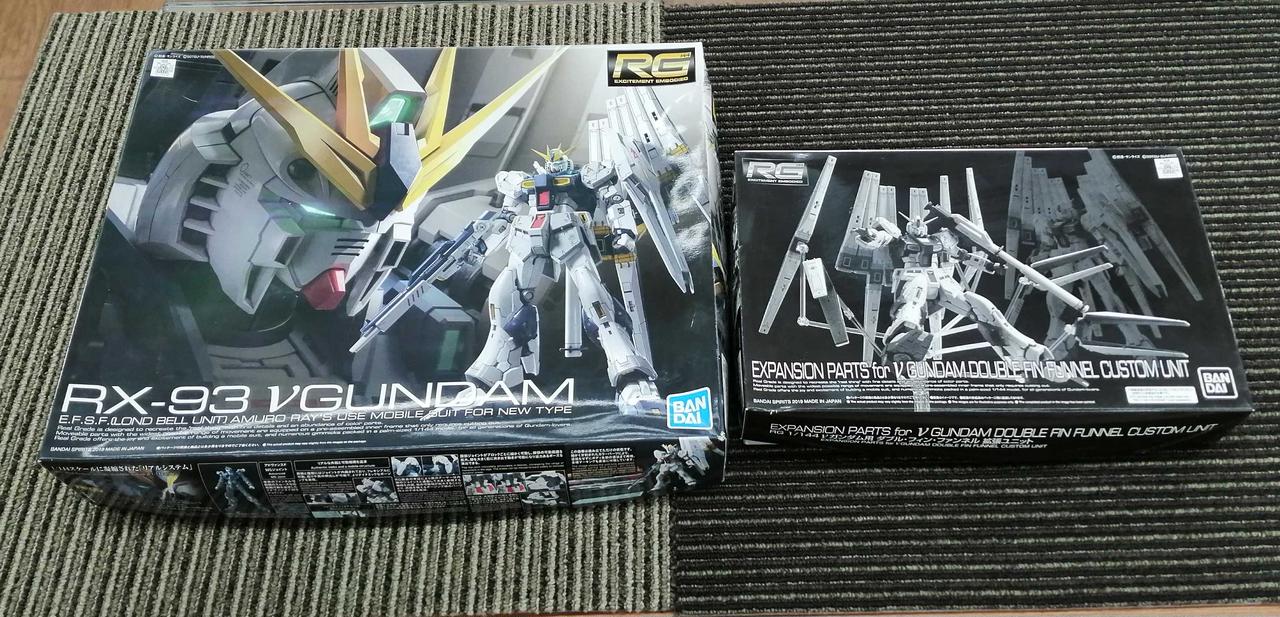 BANDAI - 1/144 RG RX-93 νガンダム用 ダブル・フィン・ファンネル拡張ユニット プレミアムバンダイ限定 BANDAI バンダイ プラモデル 未組立品 Amazon.co.jp: BANDAI RG 1/144 νガンダム用ダブル・フィン