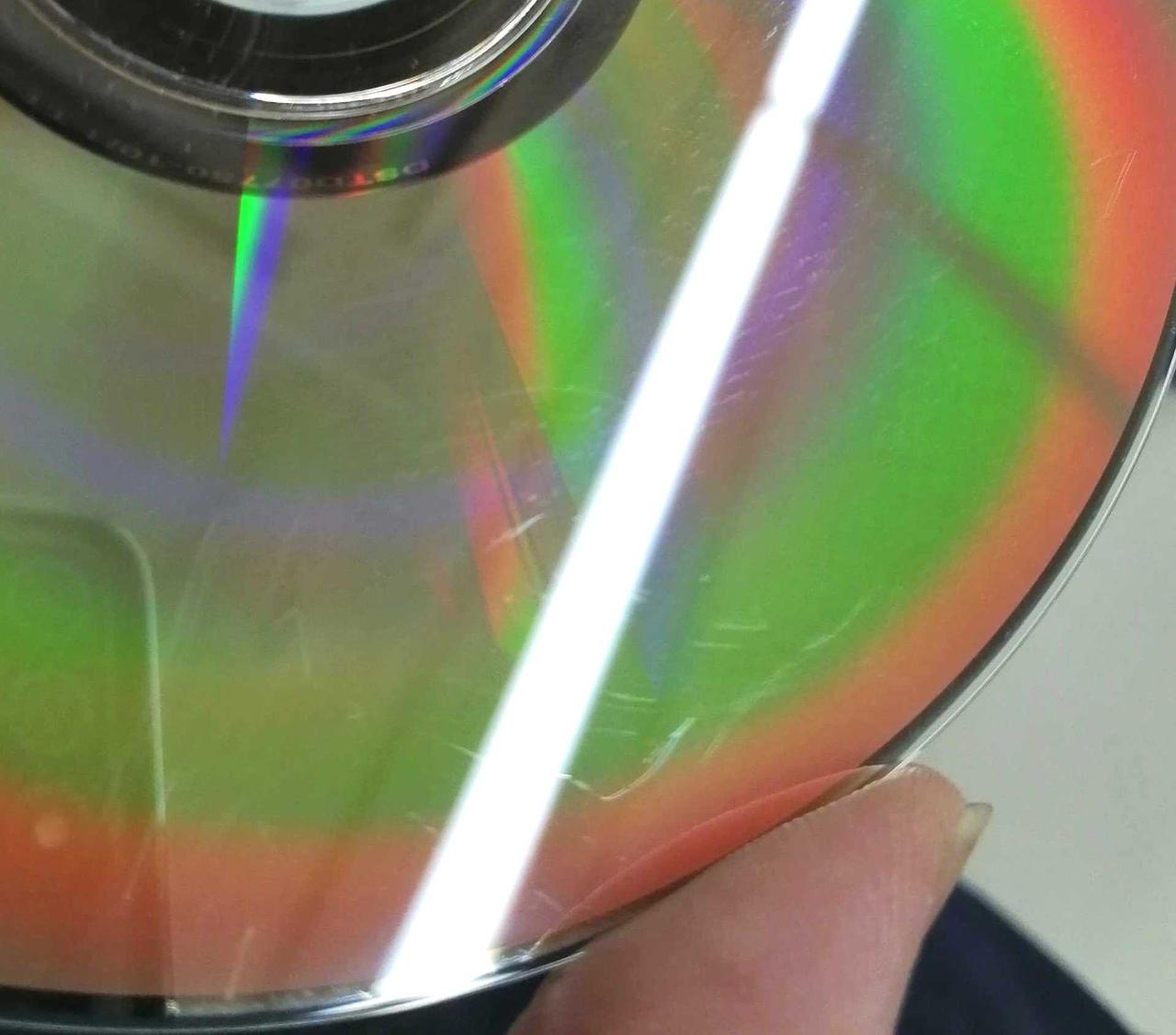 ディスク10目立つキズあり