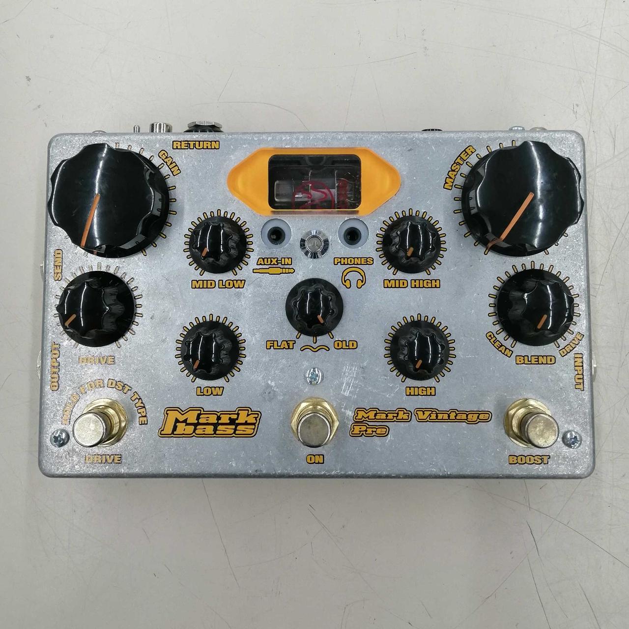 Mark Vintage Pro ベースエフェクター マークベース プリアンプ Mark Bass 【入荷待ち、ご予約受付中】 Mark Vintage Pre [MAK